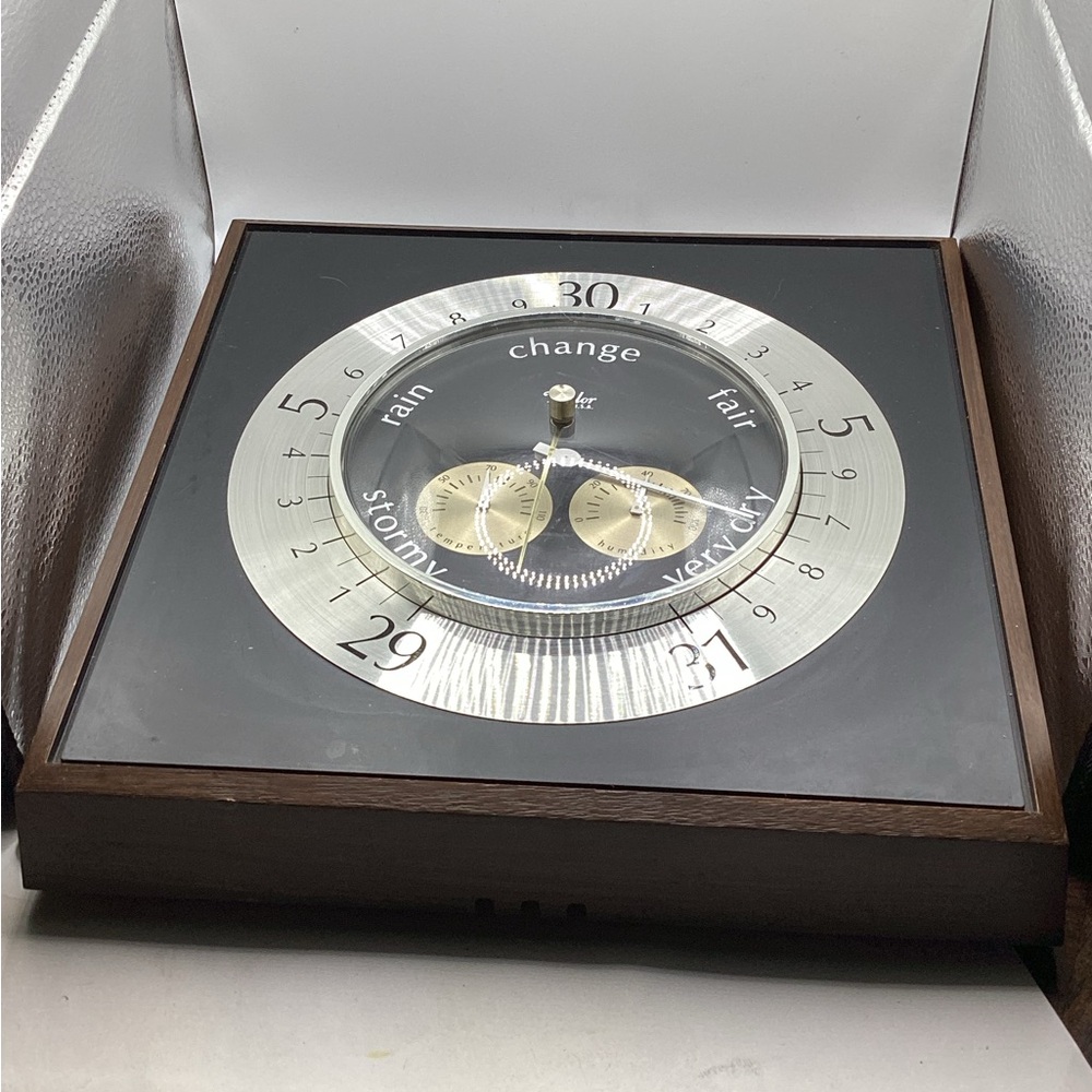 Vintage "Sedgefield I" Weather Station Barometer by Taylor